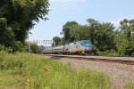 AMTK 116 heads the Pennsylvanian at MP 116